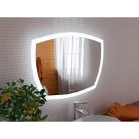 Зеркало для ванной с подсветкой Асти 90х60 см