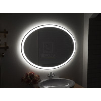 Зеркало в ванную комнату с подсветкой светодиодной лентой Ардо