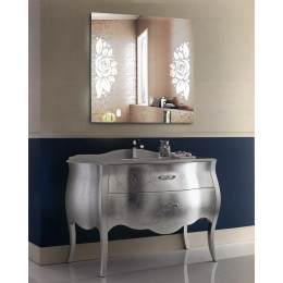 Зеркало для ванной с LED подсветкой София 90x90 см